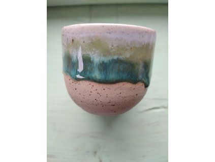 White violet cup presso