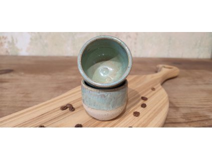 Green lazure cup risstreto
