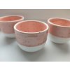 Růžový porcelánový cup 180 ml