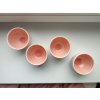 Růžový porcelánový cup 180 ml