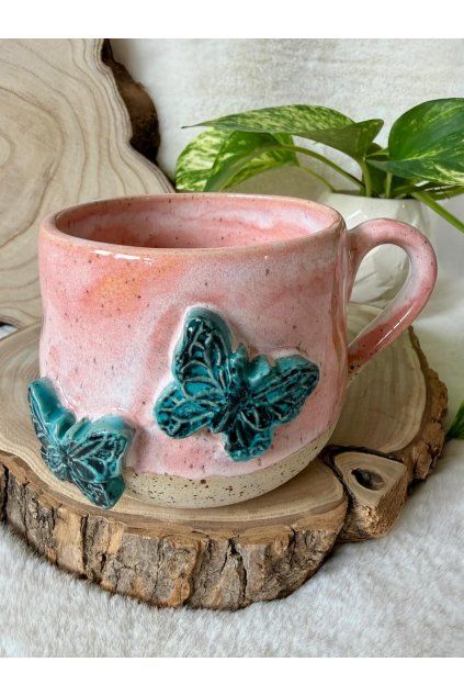 Hrníček Motýle, 450 ml