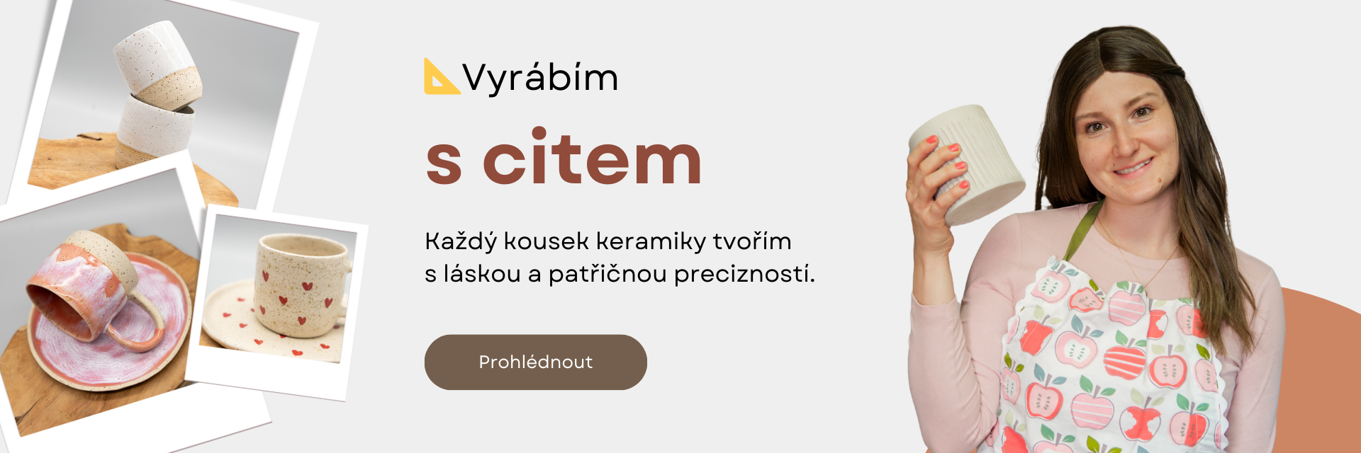 Vyrábím keramiku na zakázku.