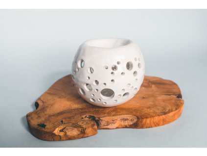 Aroma lampa koule bílá