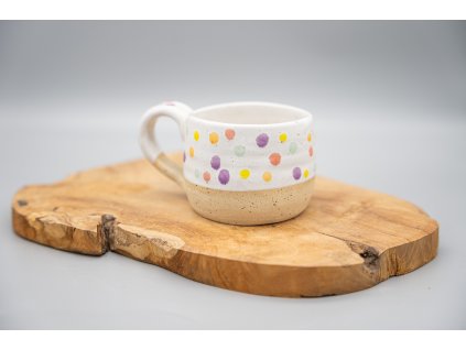 Hrnek na čaj Spring Dots