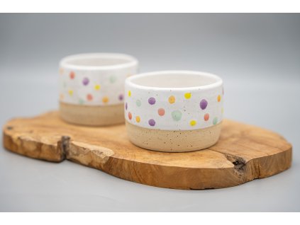 Kalíšek na cappuccino Spring Dots