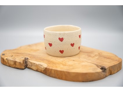 Kalíšek na kávu Red Heart