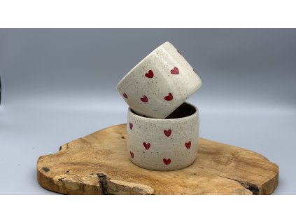 Kalíšek na kávu Red Heart