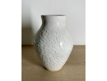 Vázička Bílý květ 350 ml