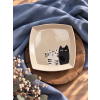 Talířek Grumpy cats- 14 cm
