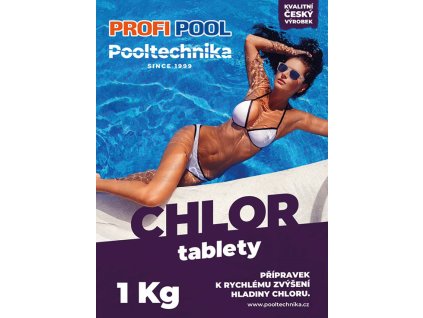 Chlorové tablety 5x200g - 1kg PROFIPOOL