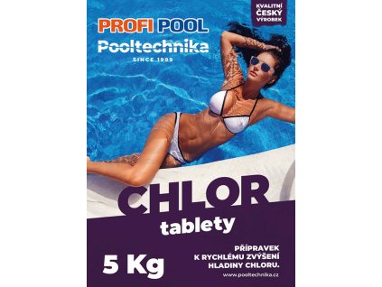 Chlorové tablety 25x200g - 5kg PROFIPOOL