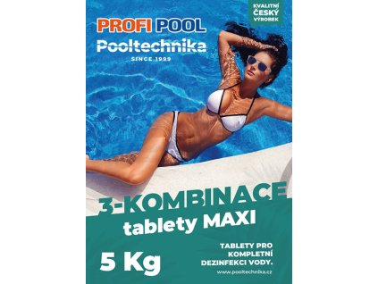 3-Kombinace tablety MAXI 25x200g - 5kg PROFIPOOL
