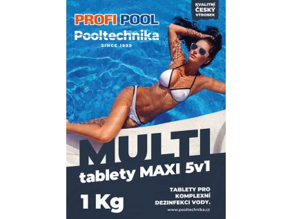 Multitablety 5v1 Maxi PROFIPOOL 5x200g - 1kg