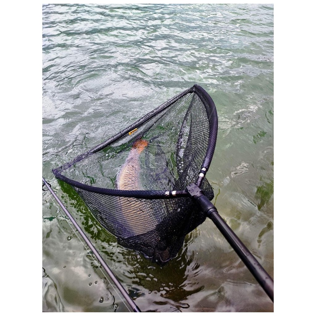 Fencl Carp Premium - Test des neuen Karpfenkeschers Carp - Angeln am Staudamm