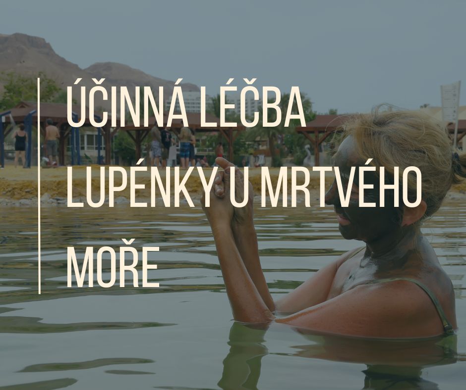 Léčba lupénky u Mrtvého moře