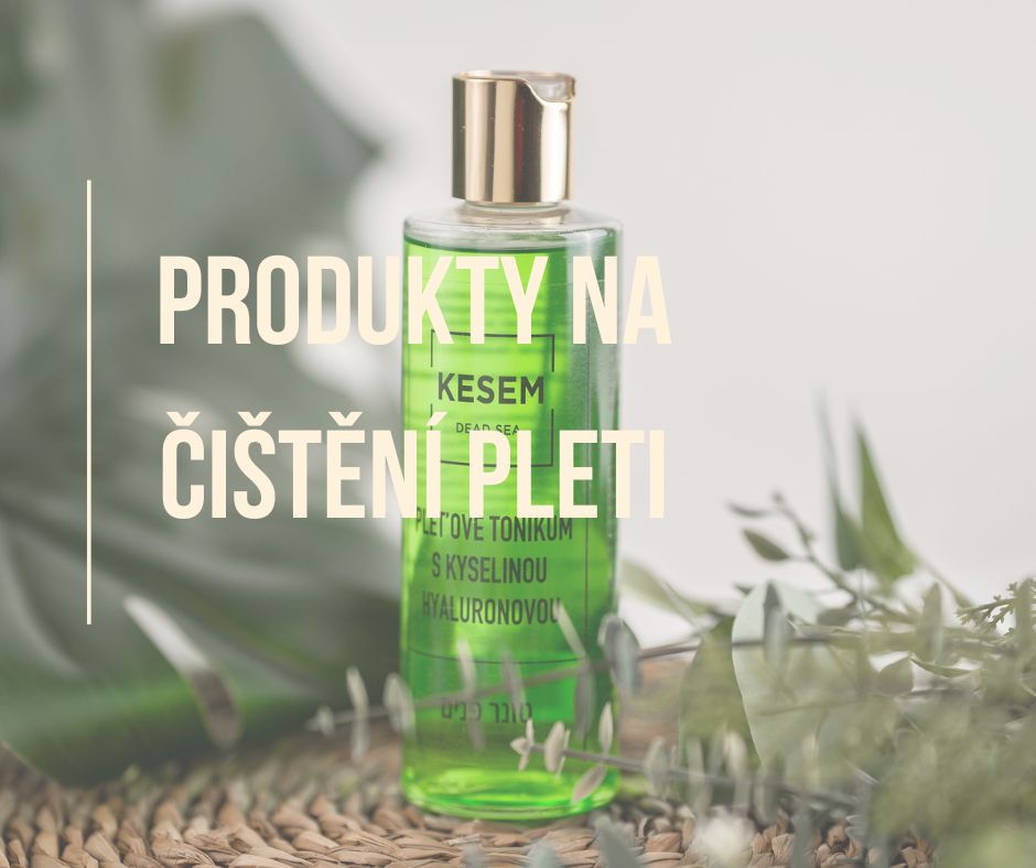 PRODUKTY NA ČIŠTĚNÍ PLETI