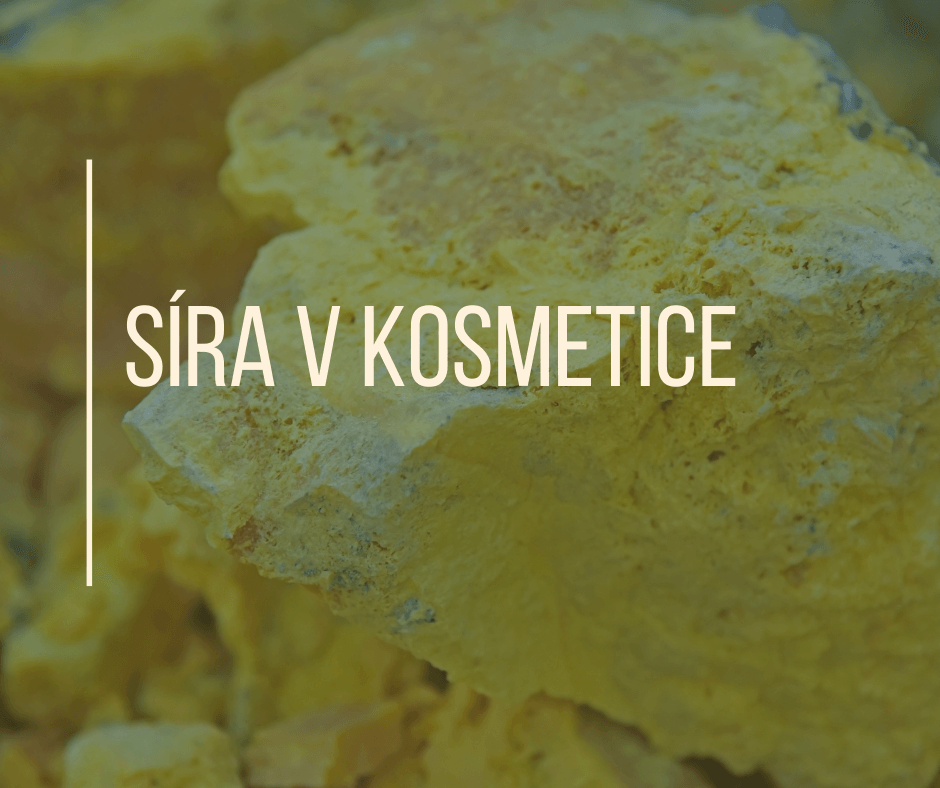 SÍRA V KOSMETICE