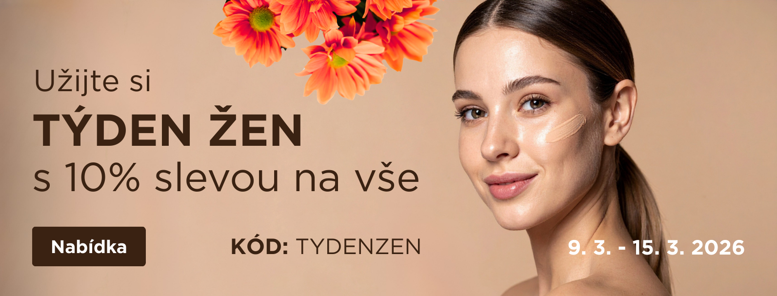 Týden žen s 10% slevou na vše