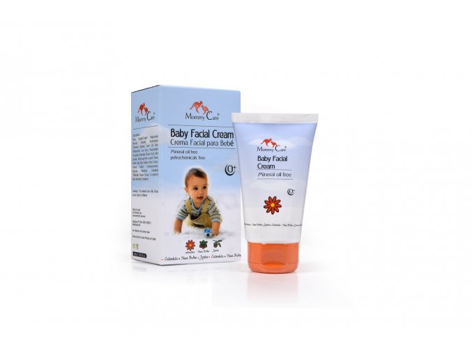 baby facial cream box with tube