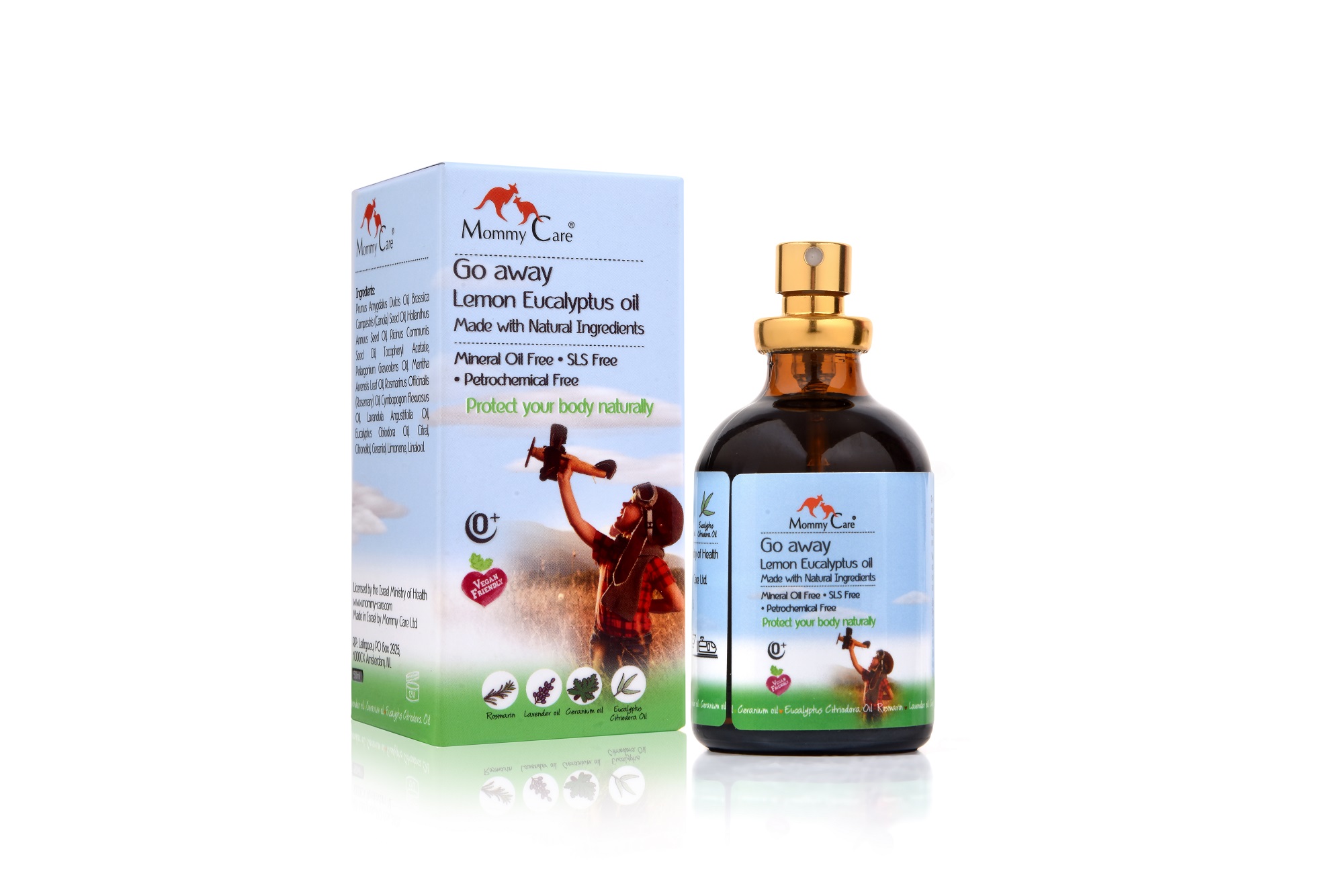 Mommy Care Dead Sea Mommy Care - Přírodní olejový vonný sprej s citronelou 50 ml