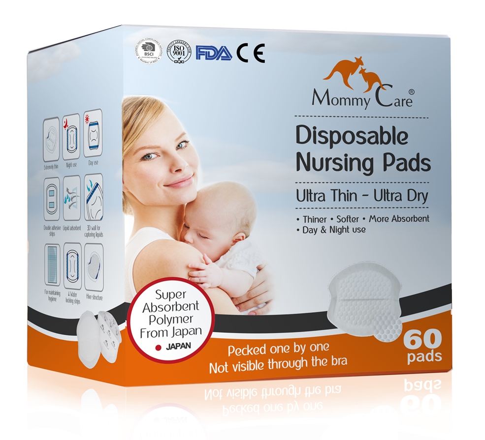 Mommy Care Dead Sea Mommy Care - Jednorázové kojící prsní vložky 60ks