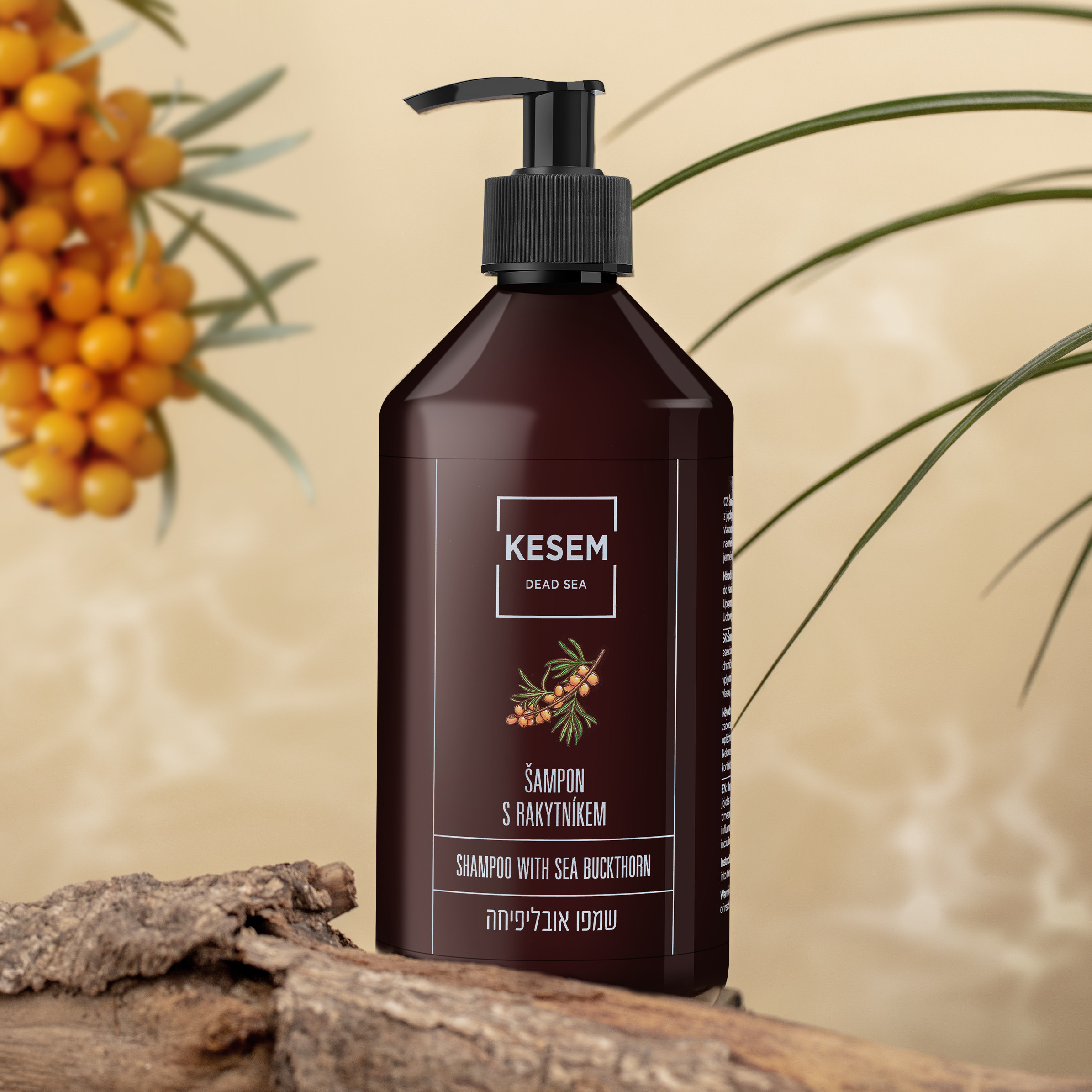 KESEM Dead Sea Šampon s rakytníkem 500 ml