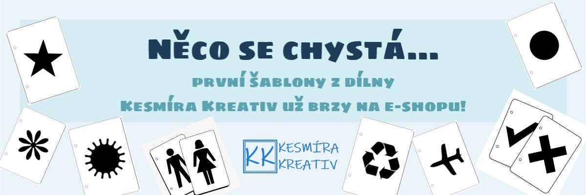 Plastové šablony Kesmíra Kreativ