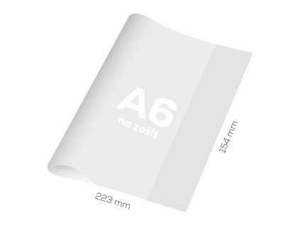obal na sesit a6 pp hruby transparentni 110 mic 1ks