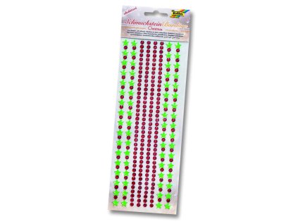 vyr 4502 vyr 450212332 Schmucksteinbordueren selbstklebend Christmas1