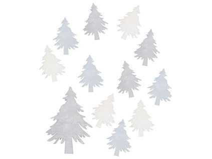 Stromek dřevěný 4 cm, 12 ks