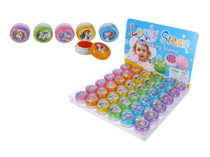 Razítko samonamáčecí Jednorožec - 1 ks - mix druhů