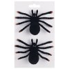 Pavouk na klipu černý 10 x 2 x 8 cm, 2 ks