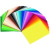 Barevný papír - 130 gm2 - 50 listů v 50 barvách - 25 x 35 cm