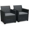 claire duo kresla grafit
