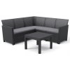 CLAIRE 5 SEAT CORNER set  - grafit