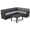 CLAIRE 6 SEAT CORNER set  - grafit