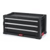 17199302 3 drawers system closed black