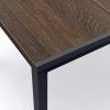 porto corner detail black walnut