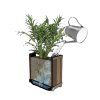 261031 deco square planter walnut 5