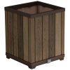 261033 deco square tall planter walnut 1