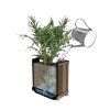 261031 deco square planter walnut 5