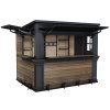 keter sep 2025 outdoorbar left view open with premium wallnut deco standalone render 01