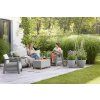 scandi linea 3 seater ash grey with cool grey with 2 friends