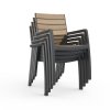 corale chair graphite teak 1328