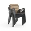 corale chair graphite teak 1328