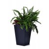 Rattan planter M - grafit