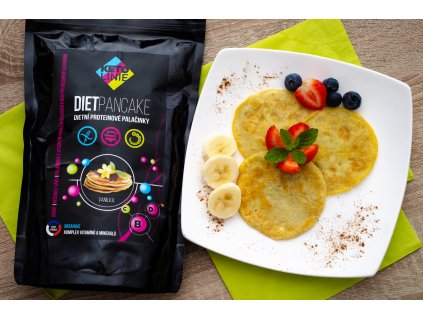 dietní proteinová palačinka banánová