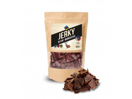 sušené jelení maso Jerky