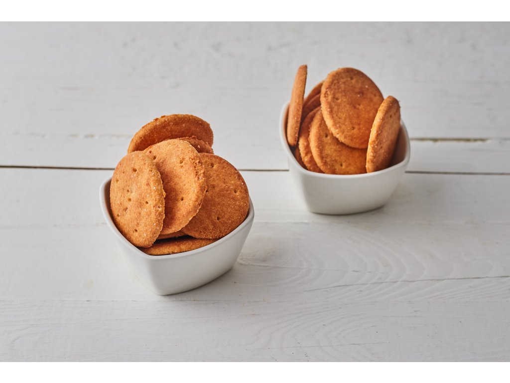 Proteinové pomerančové sušenky (30 sušenek)