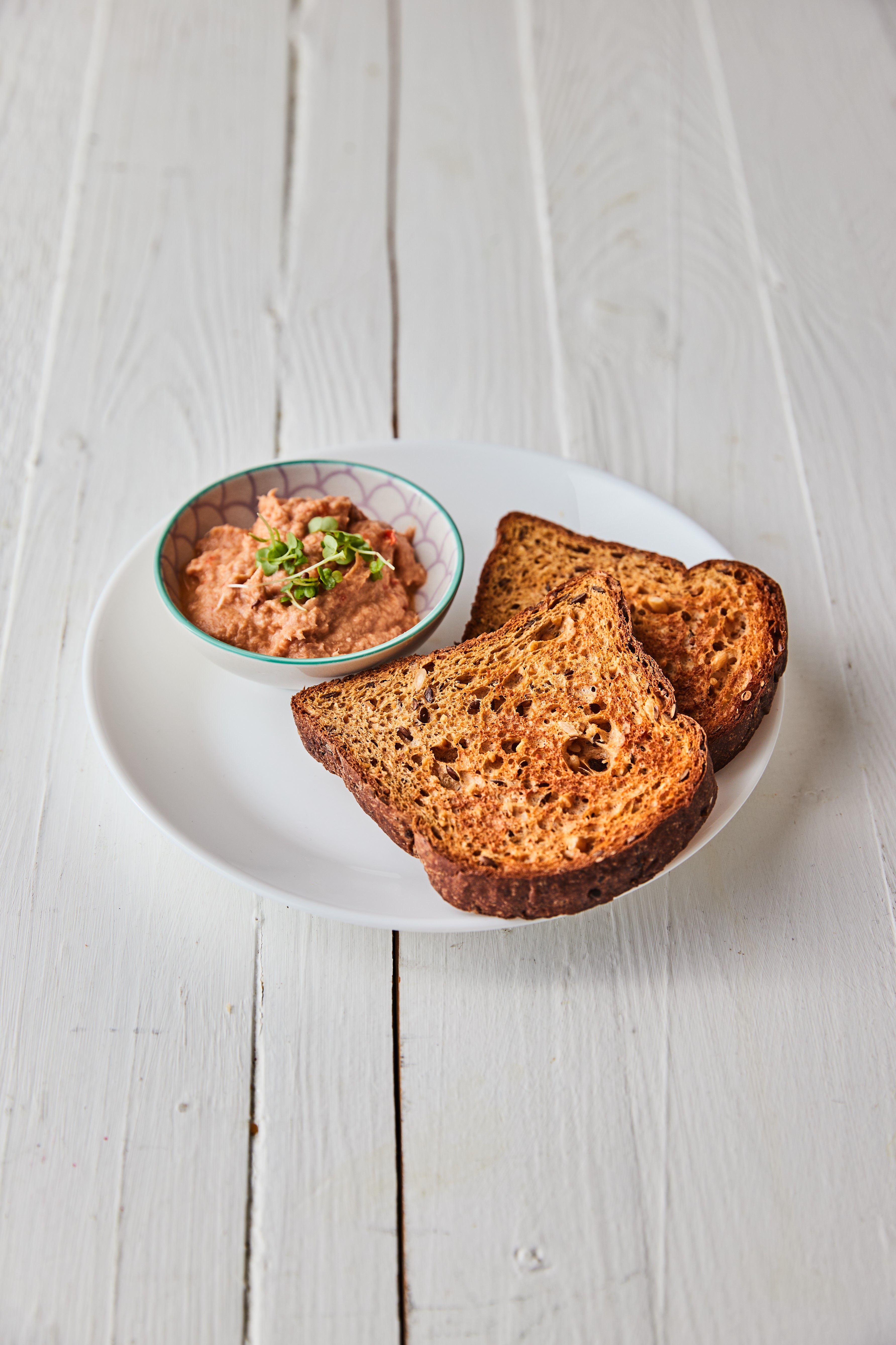 KetoMix Proteinový toastový chléb se semínky | 8 porcí, 360 g